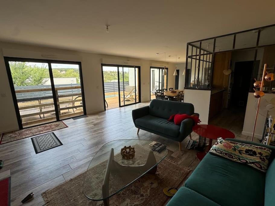 Luxury Villa With Pool And View Juvignac Exteriör bild