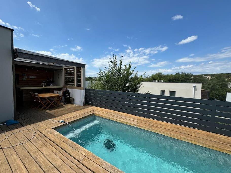 Luxury Villa With Pool And View Juvignac Exteriör bild