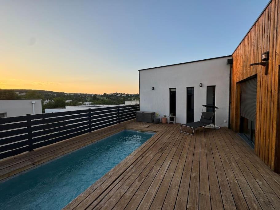 Luxury Villa With Pool And View Juvignac Exteriör bild